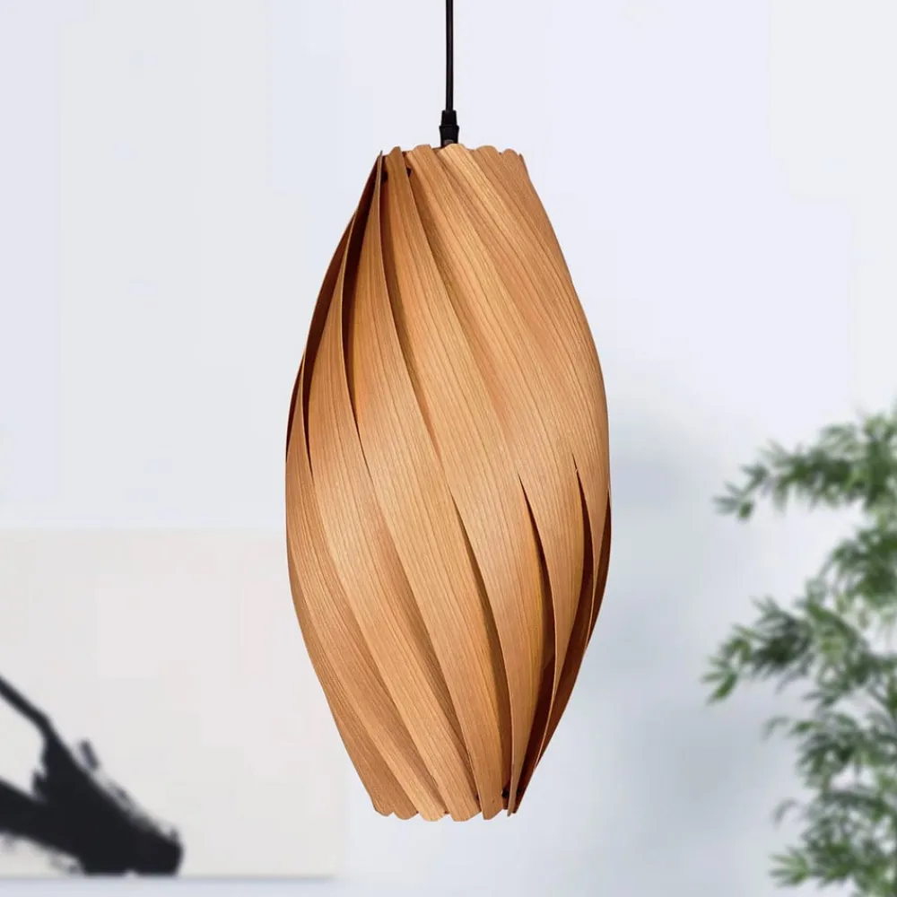 Gofurnit Bæredygtige Lamper>Ardere pendellampe kirsebærtræ højde 50cm