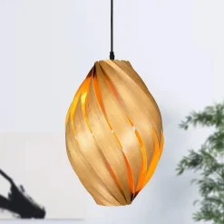 Gofurnit Bæredygtige Lamper>Ardere pendellampe kirsebærtræ højde 45cm