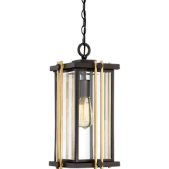 QUOIZEL Udendørs Pendellamper>Goldenrod pendellampe til udendørsområdet