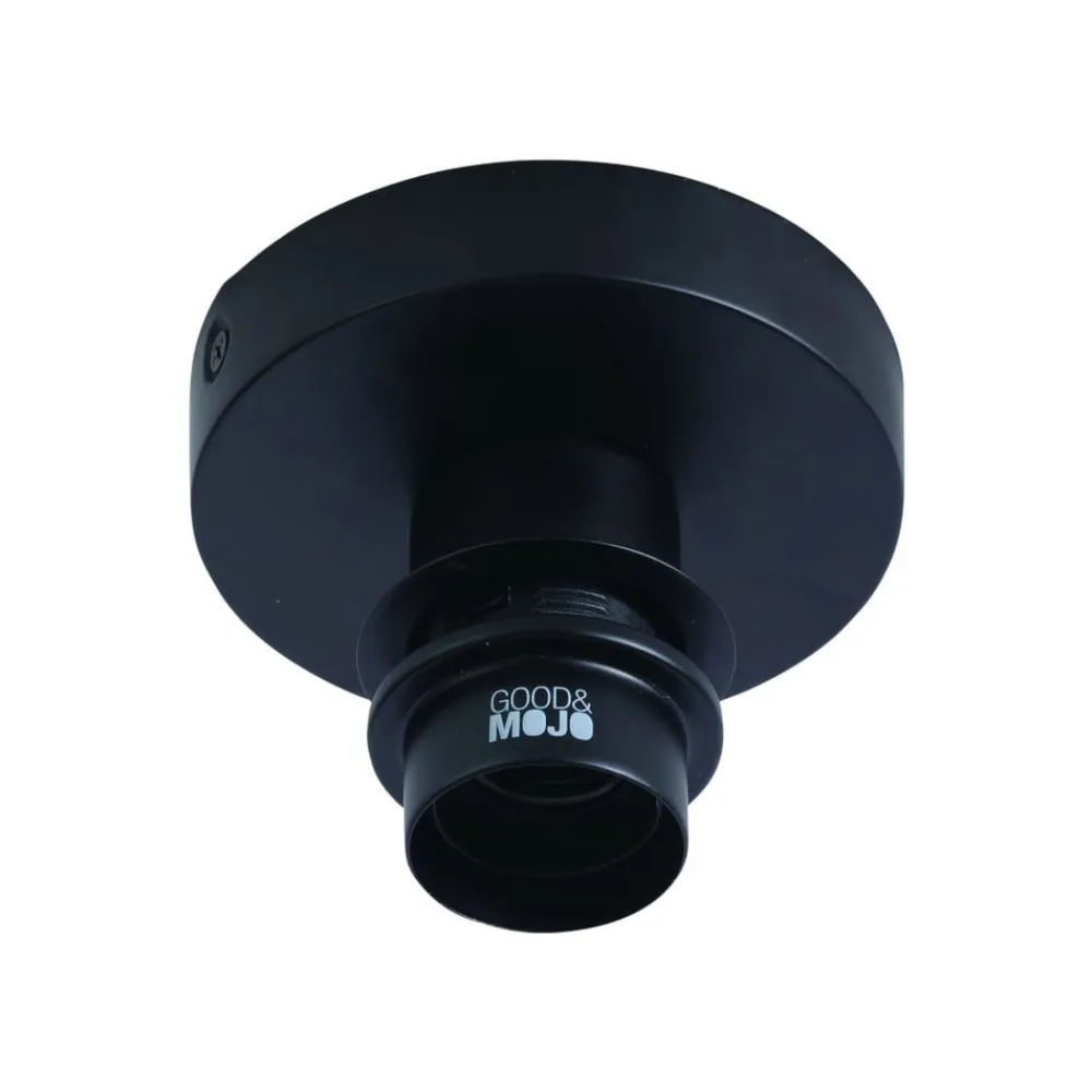 Good & Mojo Bromo loftslampe lavet af bambus, Ø 60cm