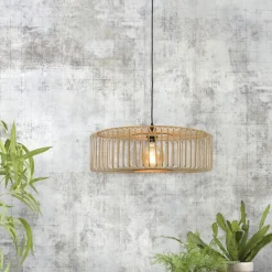 Good & Mojo Bæredygtige Lamper>Bromo pendel lavet af bambus Ø 60cm