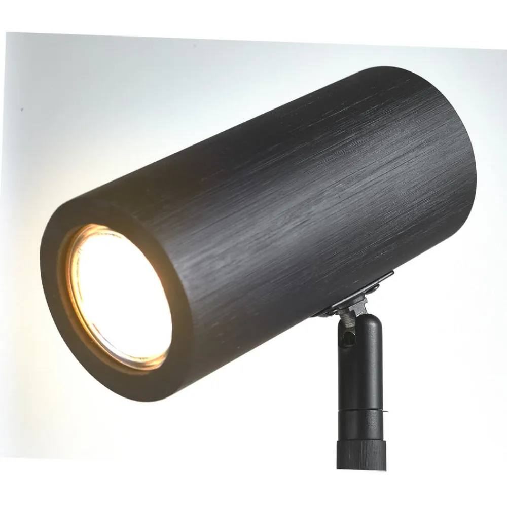 Good & Mojo Arbejdsrum/Kontor|Gulvlamper>Gulvlampe Java, sort, 141 cm, bambus, GU10