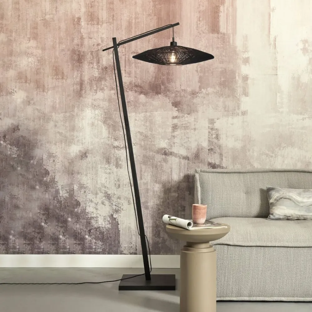 Iguazu, højde 176 cm Ø55cm sort^Good & Mojo Best