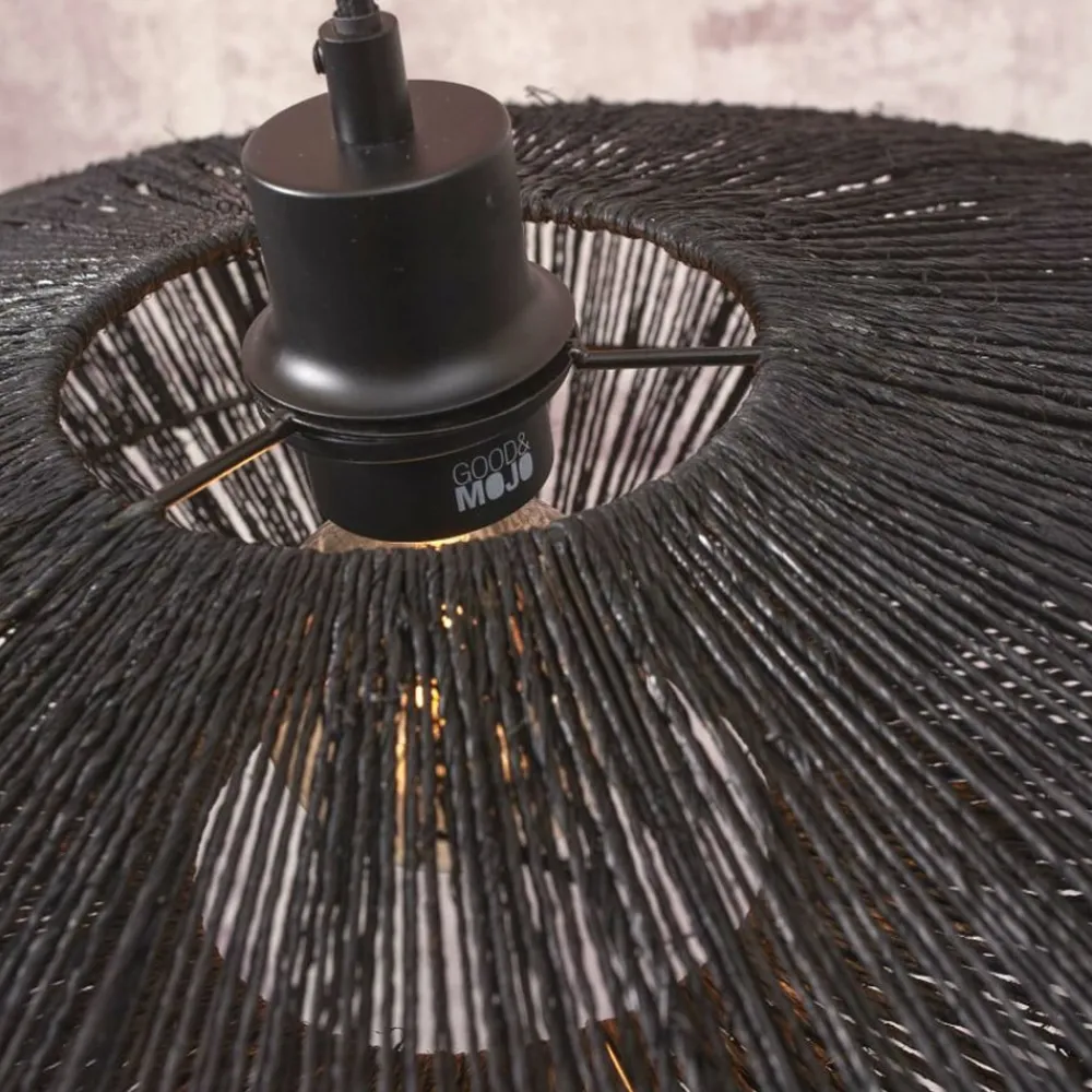 Iguazu, højde 176 cm Ø55cm sort^Good & Mojo Best