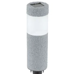 Grå LED solcelle jordspydslampe Mino^EGLO Best