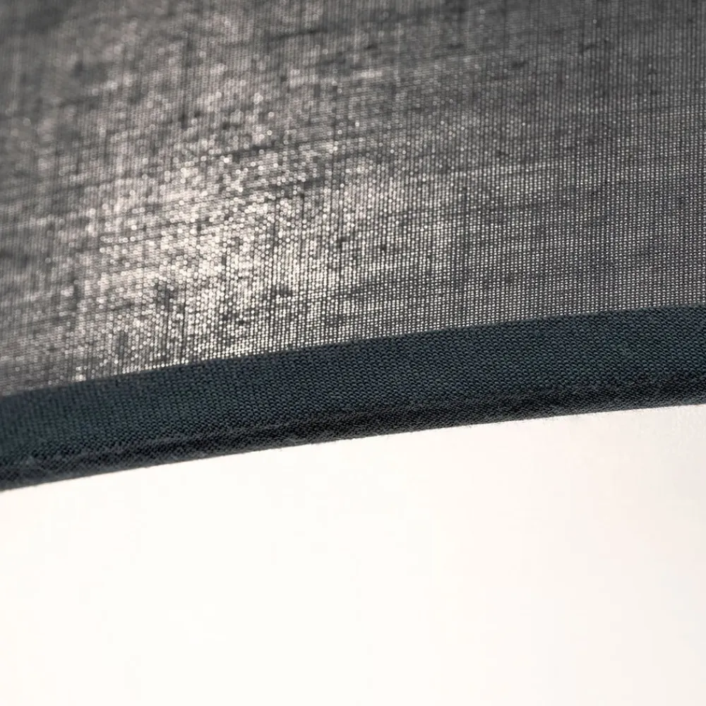 Grå loftlampe Ufo med lærredsskærm^ORION New