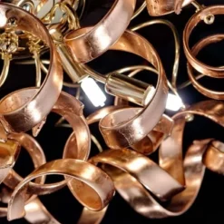 Metallux Graciøs loftlampe Kobber, kobber