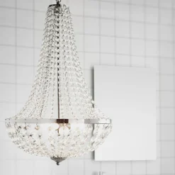 Markslöjd Lysekroner>Gränsö lysekrone til badeværelset, Ø 40 cm