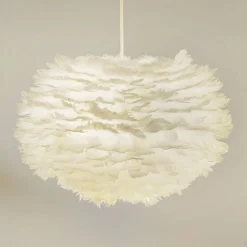 UMAGE Pendellamper|Pendellamper>Gåsefjer pendellampe Eos medium, hvid