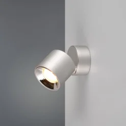 Guayana loftspot GU10, 1 lyskilde, nikkel^Trio Lighting Online