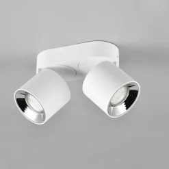 Guayana loftspot GU10, 2 lyskilder, hvidt^Trio Lighting Sale