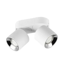 Guayana loftspot GU10, 2 lyskilder, hvidt^Trio Lighting Sale