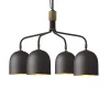 Lysekrone Howard 4-lys Ø 66 cm gunmetal^GUBI Discount