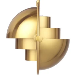GUBI Pendellamper>pendel Multi-Lite, Ø 27 cm, messing/messing