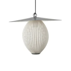 Satellite udendørs pendel, 45x27 cm, sort/sennepsguld^GUBI