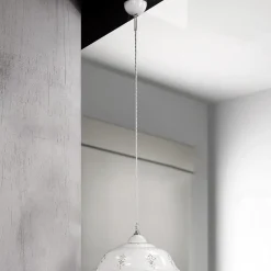 Ceramiche Guiliano hængelampe med keramikskærm, 36,5 cm