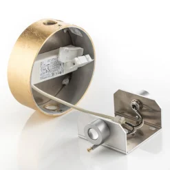 Escale Guldskinnende LED væglampe Sunny