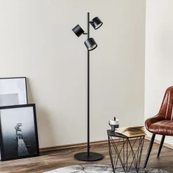 Gulvlampe 1047, 3 lyskilder, sort^ALDEX Sale