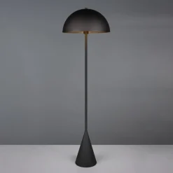 Trio Lighting Gulvlampe Alfie, sort mat, metal, E27