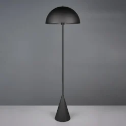 Trio Lighting Gulvlampe Alfie, sort mat, metal, E27