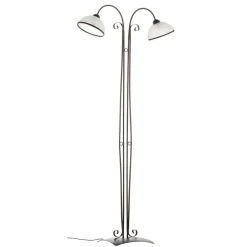 Luminex Gulvlampe Antica i landlig stil, 2 lyskilder