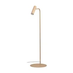 Luminex Gulvlampe Axion, beige, højde 115 cm, stål