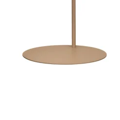 Luminex Gulvlampe Axion, beige, højde 115 cm, stål