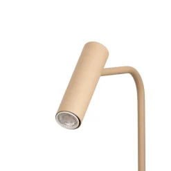 Luminex Gulvlampe Axion, beige, højde 115 cm, stål