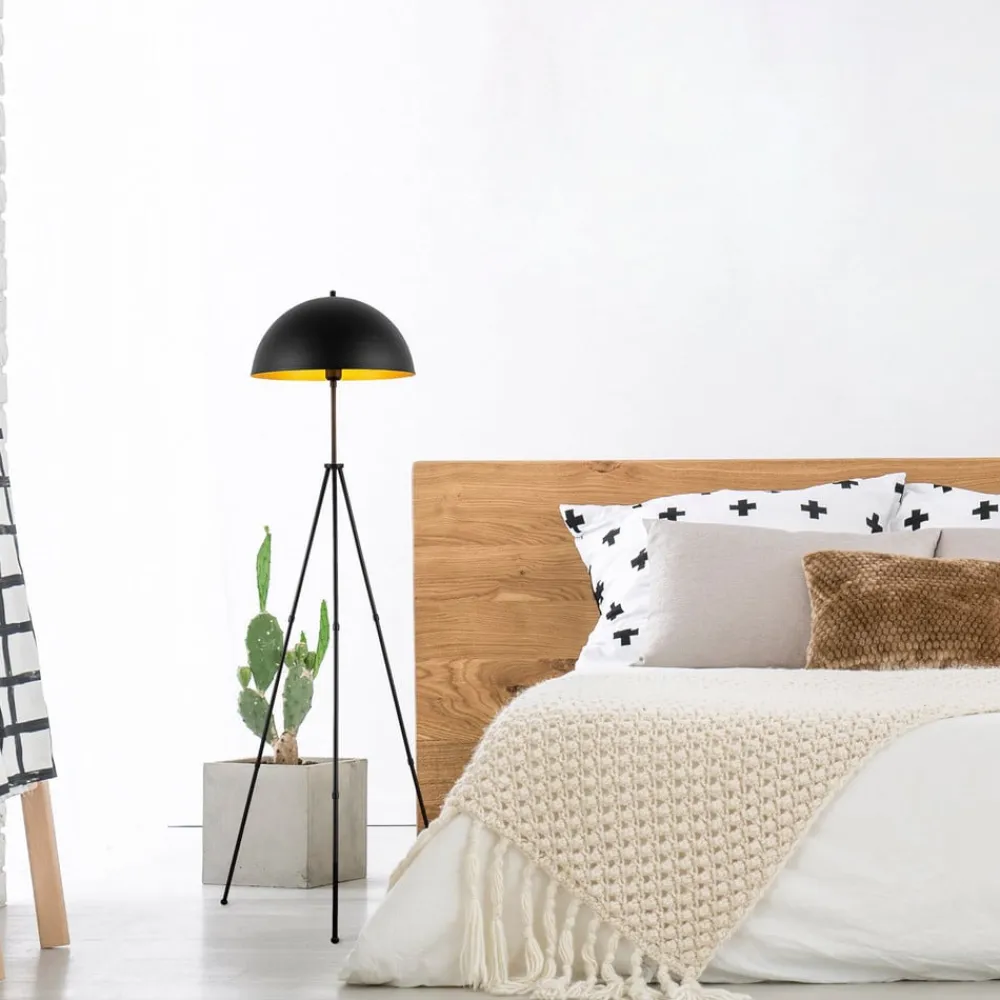 Gulvlampe Can-NT-113-1, sort metal treben, højde 170 cm^Opviq New