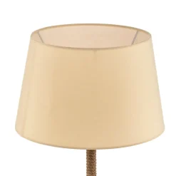 Gulvlampe Corda med stofskærm og tykt reb^ONLI Clearance