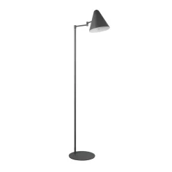 Trio Lighting Gulvlamper>Gulvlampe Cosima, antracit, højde 126 cm, metal