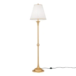 ORION Gulvlampe Donata med plisséskærm