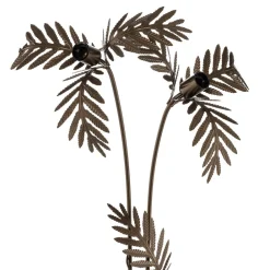 Gulvlampe Dubai i bladlook, 2 lyskilder, bronze^ONLI