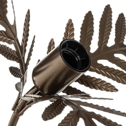 Gulvlampe Dubai i bladlook, 2 lyskilder, bronze^ONLI