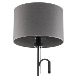 Gulvlampe Hotel Plus - grå skærm og læselampe^Nowodvorski Lighting Outlet