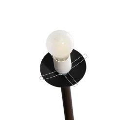 Gulvlampe Joel, sort/hvid, 1 lyskilde^ALDEX