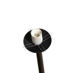 Gulvlampe Joel, sort/hvid, 1 lyskilde^ALDEX