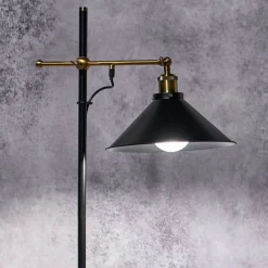 Gulvlampe Lenius med bevægelig skærm^Globo Online