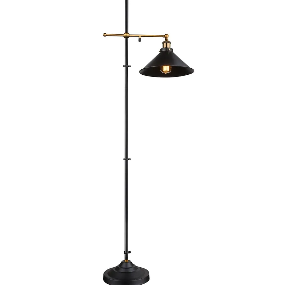 Gulvlampe Lenius med bevægelig skærm^Globo Online