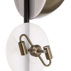 Gulvlampe LM-9113-2BSY, sort, metal, 180 cm høj, E14^Avonni New