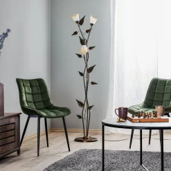 Gulvlampe Miranda i florentinsk stil, bronze^ONLI Online