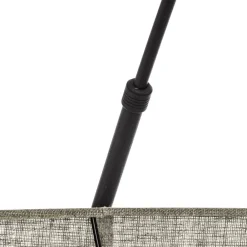 Gulvlampe Moby Green med tekstilskærm^TK Lighting Online