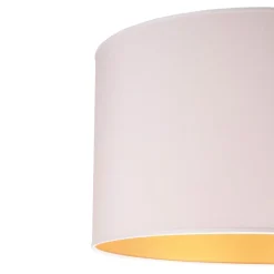 Duolla Gulvlampe Roller, hvid/guld, højde 145 cm