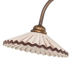 Gulvlampe Rosina med to keramiske skærme^ONLI