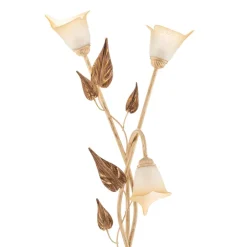 Gulvlampe Vanda i florentinsk stil, elfenben^ONLI Sale