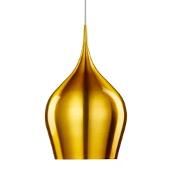 Gyldent glimtende hængelampe Vibrant^Searchlight Sale