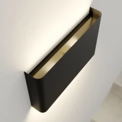 Haga væglampe, grafit, metal, G9, op/ned, 25,5 cm bred^Nowodvorski Lighting