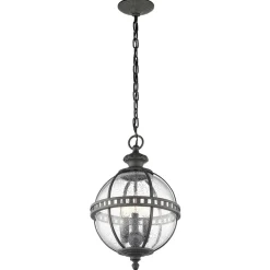 KICHLER Udendørs Pendellamper|Terrassebelysning>Halleron udendørs hængelampe i victoriansk stil