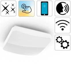 Børn Hama Glitzer loftlampe, stjernehimmel CCT kantet