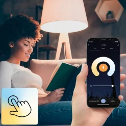 Børn Hama Glitzer loftlampe, stjernehimmel CCT kantet